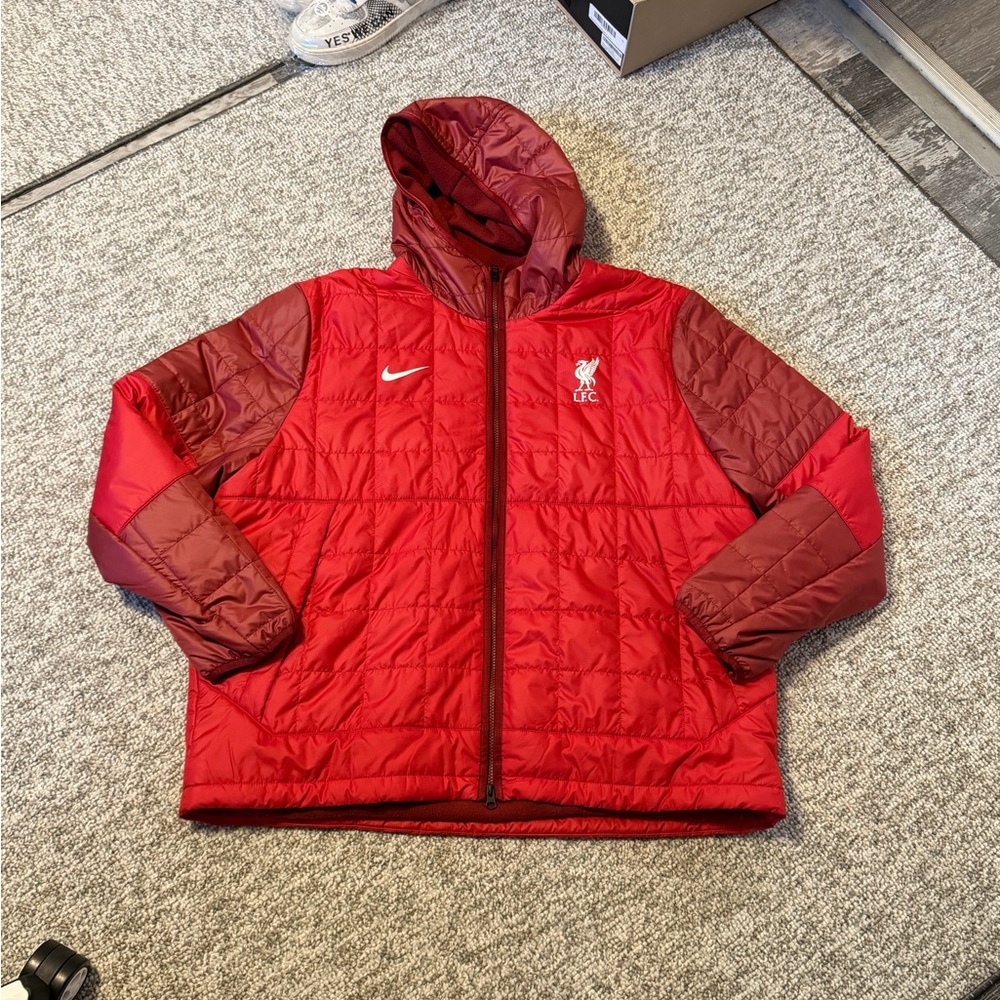Nike Liverpool FC Red Bomber Jacket